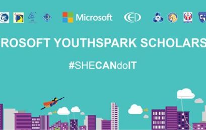Học Bổng Microsofft– Youthspark Dành Cho Nữ Sinh Ngành Khoa Học Máy Tính Và Công Nghệ Thông Tin Năm Học 2018 – 2019