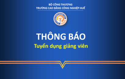 Thông báo tuyển dụng giảng viên