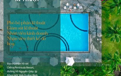 CELINA PENINSULA RESORT– Quảng Bình tuyển dụng