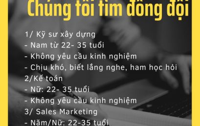 Nhà Thép TD HOUSE MODERN tuyển dụng