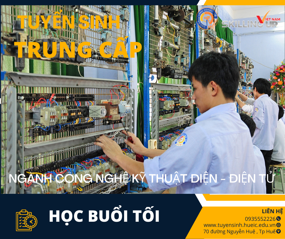Tuyển sinh Trình độ Trung cấp học buổi tối