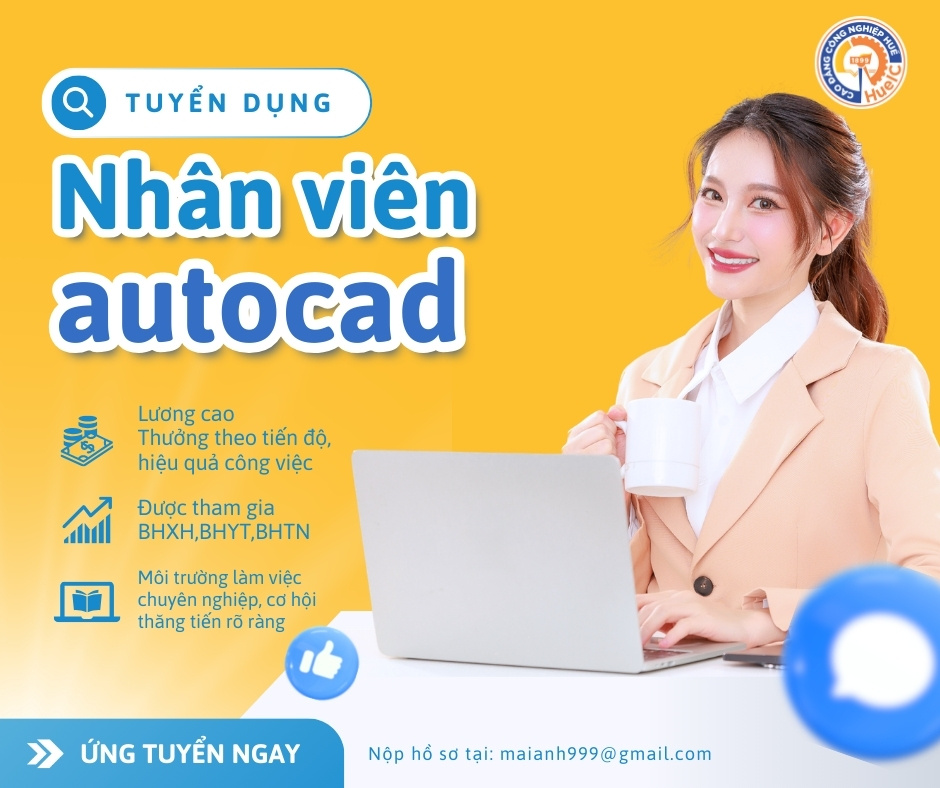 TUYỂN DỤNG AUTOCAD – CÔNG TY MAI ANH