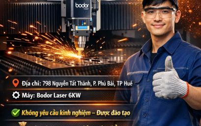 THÔNG BÁO TUYỂN DỤNG NHÂN VIÊN VẬN HÀNH CNC LASER