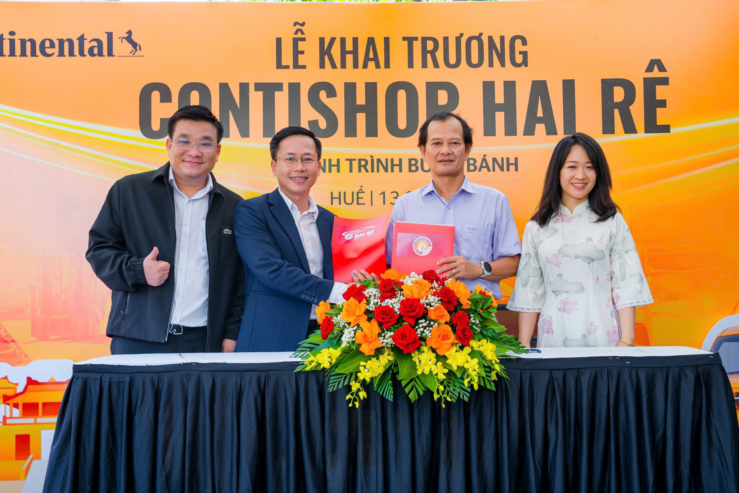 TRƯỜNG CAO ĐẲNG CÔNG NGHIỆP HUẾ VÀ CÔNG TY CỔ PHẦN HAI RÊ KÝ KẾT HỢP TÁC CHIẾN LƯỢC